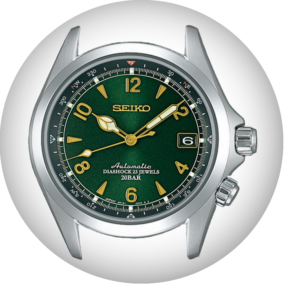 Seiko watch bands for Seiko Alpinist SARB017 by Strapcode